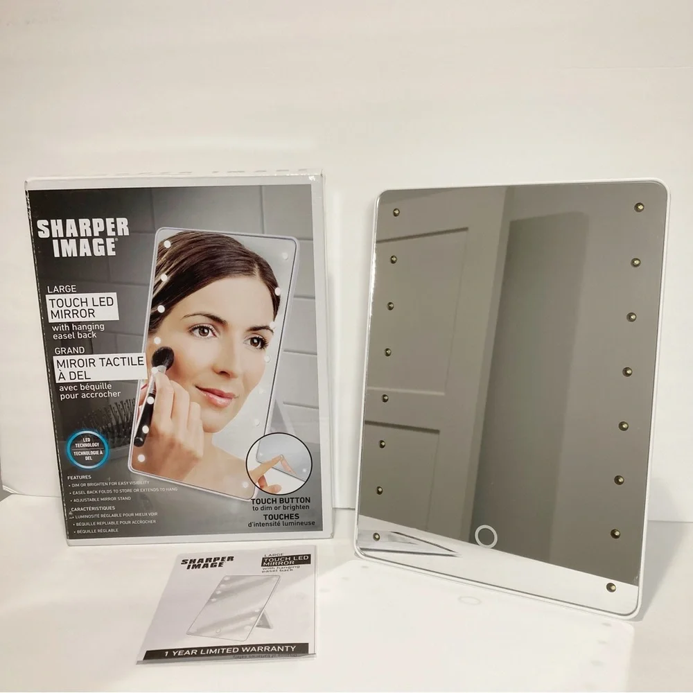 Sharper Image Touch LED Mirror Dimming NEW - Picture 1 of 9